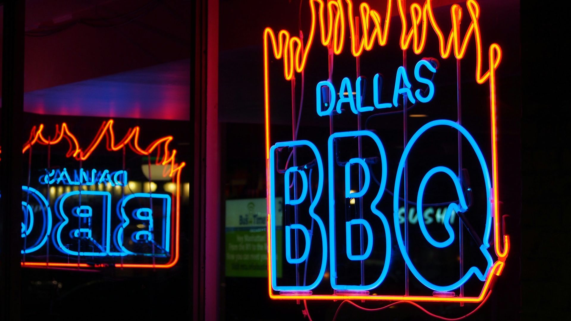 Dallas BBQ sign