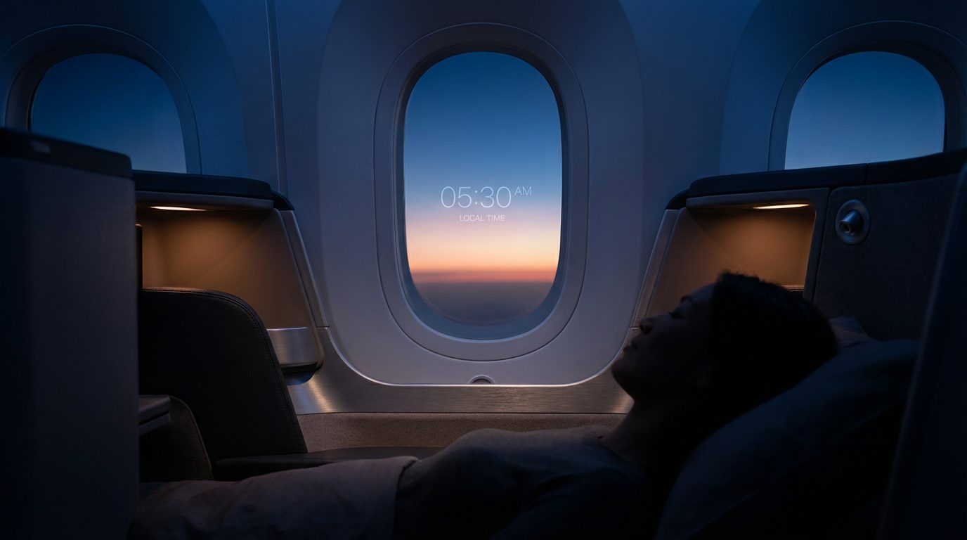 The Science Behind Red-Eye Jet Lag—and Simple Fixes That Speed Recovery